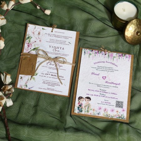 Aesthetic Wedding card